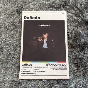 Iván Cornejo Dañado Álbum Cover Canvas 8 x 12